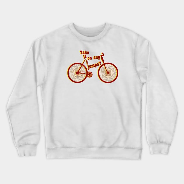 Pedro's Bike Crewneck Sweatshirt by rmantoni33